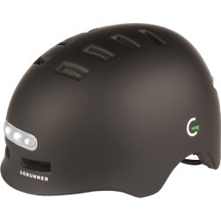 GoRunner cykelhjälm | Storlek M - 55-58 cm | Svart