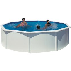 Pool Basic, Ø460 x 120 cm, hvid, 17.450L