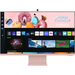 Samsung S32BM80PUU 32” LED-skærm, pink