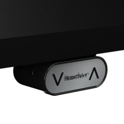 HeighTivity Hæve/Sænkebord, 52x120 cm, sort