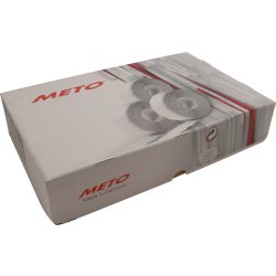 Meto permanent etikett 29x28 | (30 rullar/700 st.)