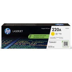 HP 220A original LaserJet lasertoner | 1,8K | Gul