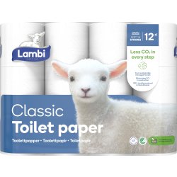 Lambi Toiletpapir | 3-lags | 84 ruller