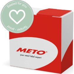 Meto Secure förseglingsetikett Ø33 mm | 500 st.