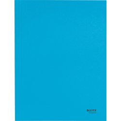Leitz Recycle 3-flikig mapp | A4 | Kartong | Blå