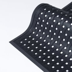Matting Måtte, Comfort Flow, sort, 85x56 cm