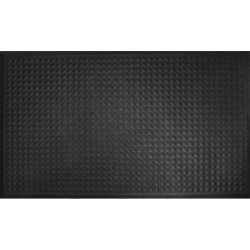 Matting Måtte, Yoga Comfort, sort, 150 x 90 cm
