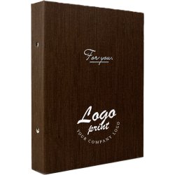 Ringpärm For You | A5 | SE | Eget tryck | Kastanj