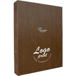 Ringpärm For You | A4 | SE | Eget tryck | Kastanj