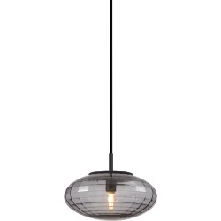 Mesh pendellampa | Ø20 cm | Rökgrå