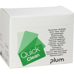 Plum Quick Clean sårtvätt | 20 våtservetter