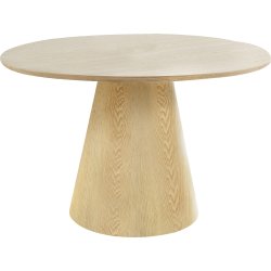 Bolton Kantinebord, ask, Ø120x76 cm