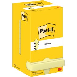 Post-it Z-Notes | 76x76 mm | Gul
