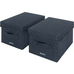Leitz Opbevaringsboks i stof | Small | 2 stk.