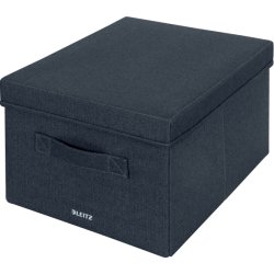 Leitz förvaringslåda med tyglock | Medium | 2 st