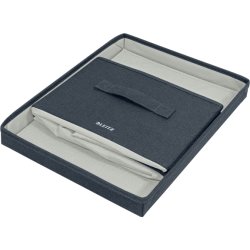 Leitz Opbevaringsboks i stof | Medium | 2 stk.