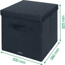 Leitz Opbevaringsboks i stof | Large | 2 stk.