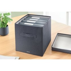 Leitz Opbevaringsboks i stof | Large | 2 stk.