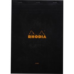 Rhodia Basics Häftatlinjerad anteckningsbok | A4