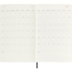 Moleskine 2024 Kalender | S | L | Note | Blå
