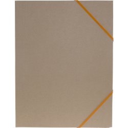 Office snoddmapp | Återvunnen papp | Orange