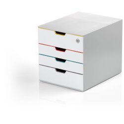 Durable Varicolor Mix lådskåp | Safe | 4 lådor