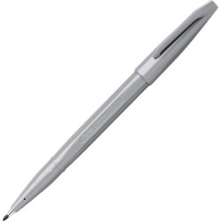 Pentel S520 Signpen fiberpenna | Grå