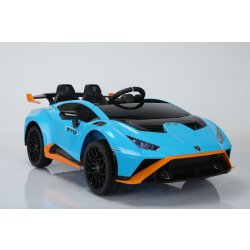 DEMO:Elbil Lamborghini Huracan drifter t/børn, blå