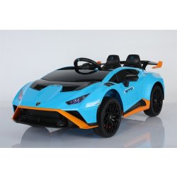 DEMO:Elbil Lamborghini Huracan drifter t/børn, blå