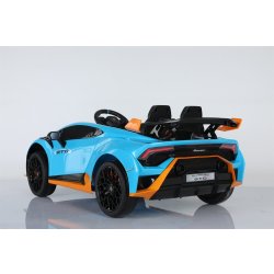DEMO:Elbil Lamborghini Huracan drifter t/børn, blå