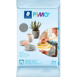 Fimo Air lera | 250 g | Grå