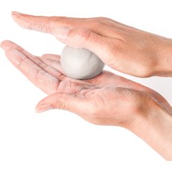 Fimo Air Ler, 500g, fersken