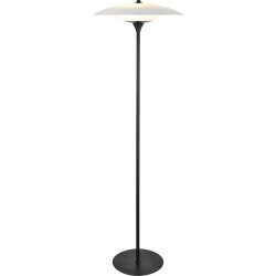 Baroni golvlampa | Ø46 | Opal / svart