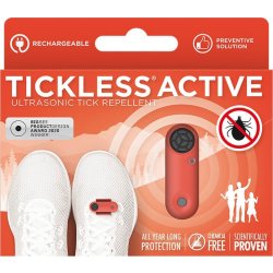 Tickless Active fästingskydd | Korallröd