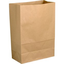 Papperspåse, 9 l, 22x14x35 cm, 70 g, 250 st.