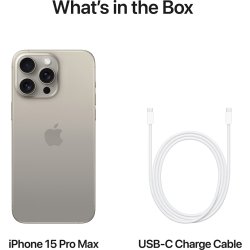 Apple iPhone 15 Pro Max, 512GB, naturligt titanium