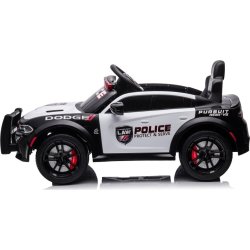 Elbil Dodge Charger SRT Hellcat politibil til børn