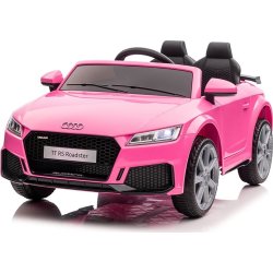 Audi TT RS Roadster elbil för barn | Rosa