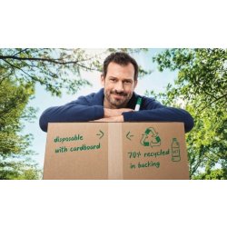 tesa ecoLogo Pakketape | US | 50mm x 66m | Brun