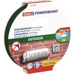 tesa Powerbond Outdoor monteringstejp | 19mmx5m