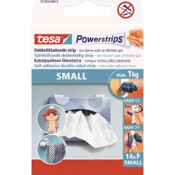 tesa Powerstrips Small, 14 stk.