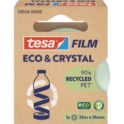 tesa Eco & Crystal Kontortape | 19mm x 33m