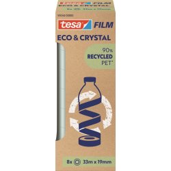tesa Eco Crystal Tape | 19mm x 33m | 8 rl.