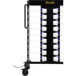 Securit® Lade-trolley, til 36 lamper samtidig