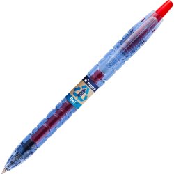Pilot Begreen Bottle2Pen, gelpenna, 0,5 mm, röd