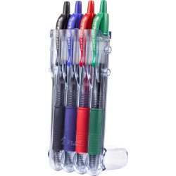 Pilot G-2 bläckpennor | M | 4 färger