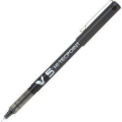 Pilot Hi-Tecpoint V5 Rollerballpenna, svart