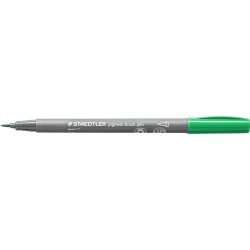 Staedtler PA Brush Pen | Grøn/turkis | 6 farver