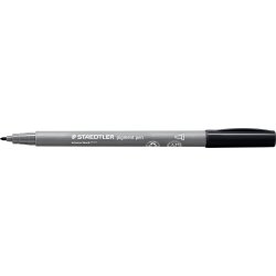 Staedtler PA Brush Pen | Intens sort | 2 stk.