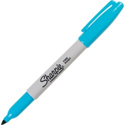 Sharpie Permanent Marker | F | Ljusblå
